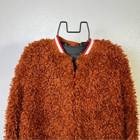Jessica Simpson Women’s Kataleya Faux-Fur Jacket Size L - Picture 7 of 13